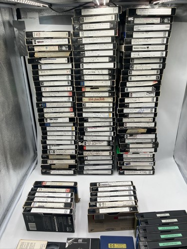 Huge lot 110 vhs vintage - huge, of